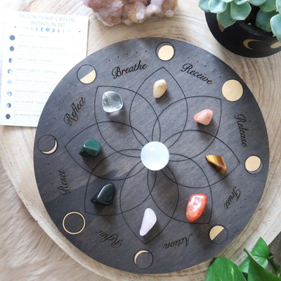 7 Crystal Grid Layouts for Abundance & Prosperity